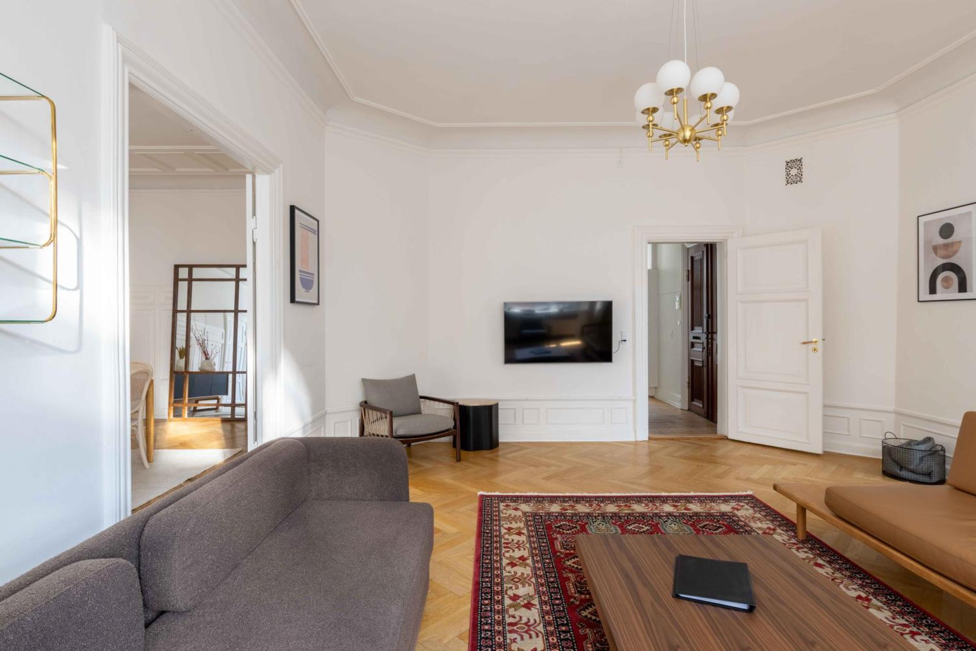 Lovely 3Br Manor Apartment 5 Min From Tivoli Gardens Kopenhagen Exterior foto
