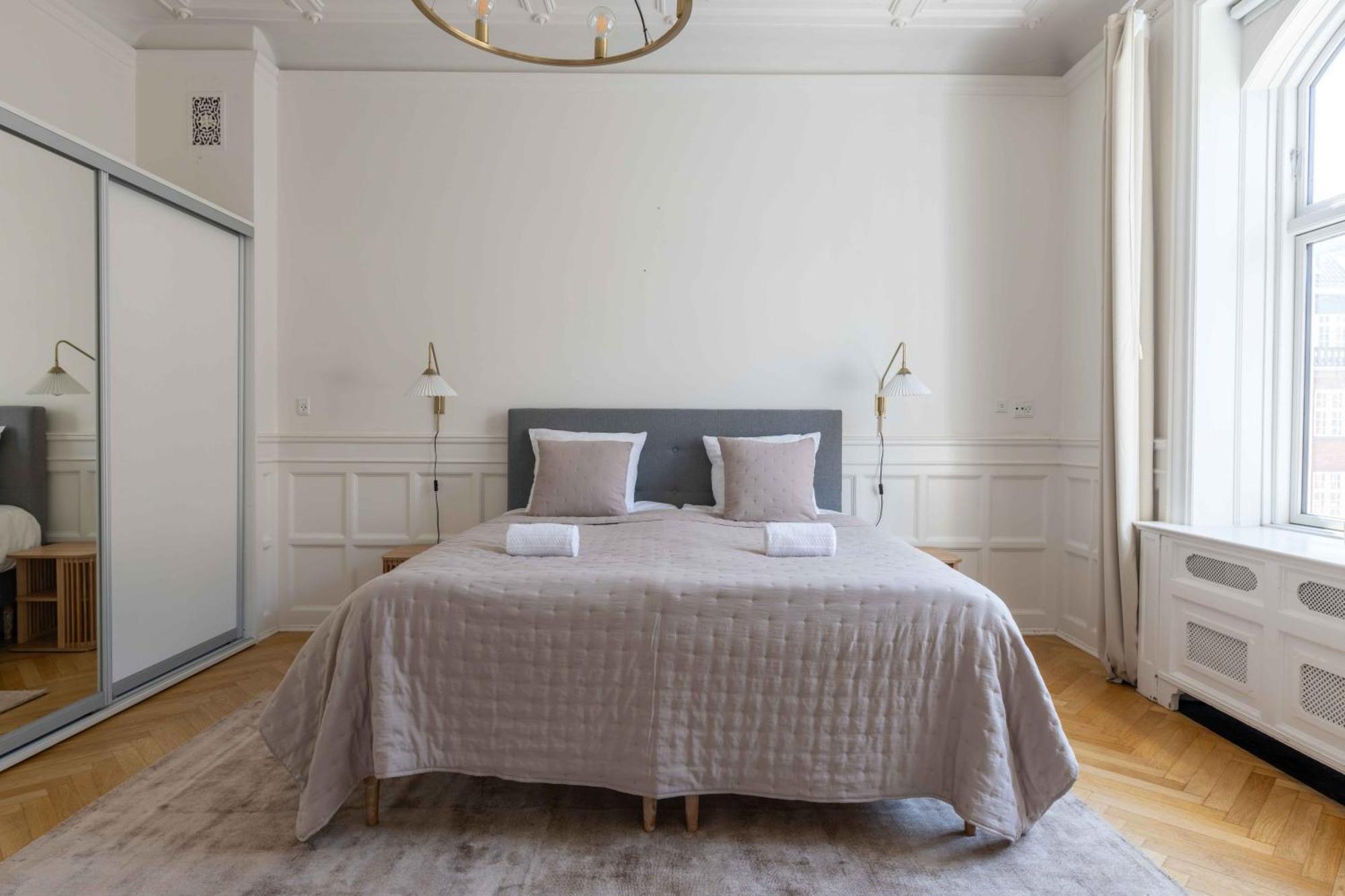Lovely 3Br Manor Apartment 5 Min From Tivoli Gardens Kopenhagen Exterior foto